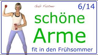 6/14  26 min. für schöne Arme | Hantel-Workout für runde Schultern und straffe/muskulöse Arme.