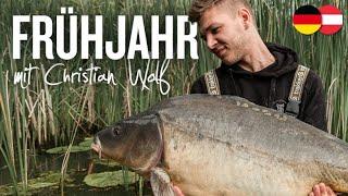 Karpfenangeln im Frühjahr mit Christian Wolf | Angeln an neuen Gewässern | Flachlandsee & Baggersee