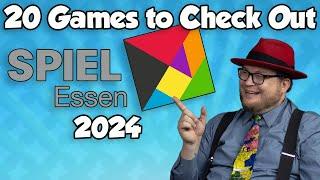 20 Games to Check out at Essen