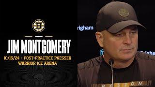 10/15/24 | Montgomery Speaks Following Practice