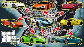 GTA 5 - All New Story Mode Rare Cars Locations 2024 (PS5, PS4, XBOX & PC)