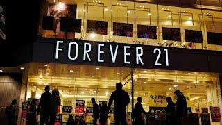 Forever 21 files for bankruptcy for a second time