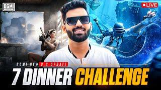 RANK 200  BACK TO BACK 7 DINNER CHALLENGE  | NEW UPADTE BGMI | KANNADA BGMI LIVE