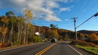 An Autumn Drive Along Vermont Rt 100