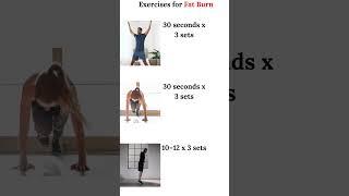 Home Workouts for Fat Burn #shorts