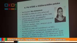 20171121 Participativní rozpočet - Společně pro Klášterec