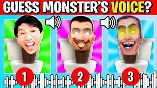 Guess The SKIBIDI TOILET Voice CHALLENGE!? (ALL SKIBIDI TOILETS!)