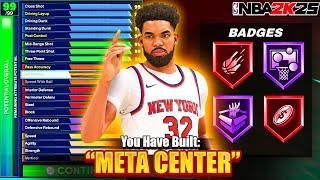 THIS "META CENTER" BUILD is DOMINATING NBA 2K25