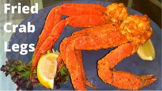 How to Deep Fry #SnowCrab #CrabLegs | What's for Dinner | Tanny Cooks | Cook With Me #Seafood