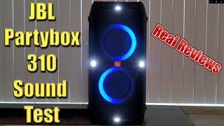 JBL Partybox 310 - Sound Test - Real Reviews