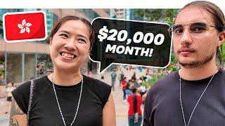 HOW MUCH PEOPLE EARN IN HONG KONG? SHOCK! 