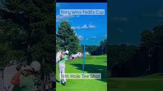 Rory Mcilroy Wins The FedEx Cup 18th Hole #rorymcilroy#tour#fedexcup#pga