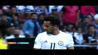The speed of Ahmed Jalal