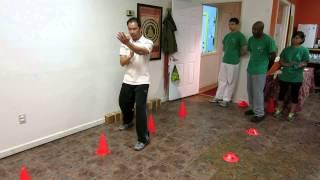 Lo Man Kam Wing Chun - Footwork training