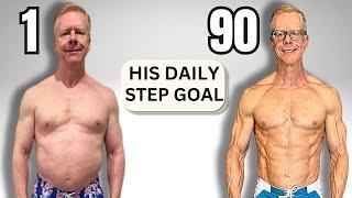 His Incredible 90 Day Transformation | Walked To Shredded