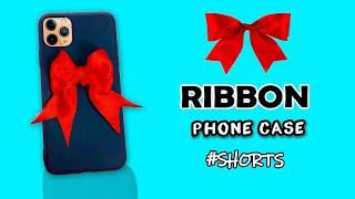 AMAZING PHONE CASE DESIGN HACK - DIY PHONE HACKS - RIBBON PHONE CASE IDEA #shorts