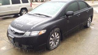 Icy Cold Starts: 2009 Honda Civic & 2009 Jeep Commander