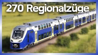 Coradia Max - 270 neue Regionalzüge für Deutschland