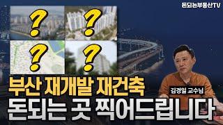 [김경일 박사님]부산 돈되는 재개발구역 찍어드립니다