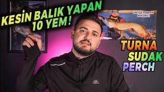 KESİN BALIK YAPAN 10 SAHTE YEM ! SUDAK TURNA PERCH YEM ÖNERİSİ!