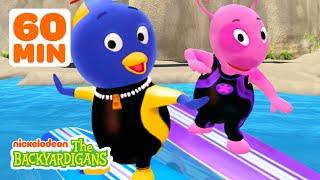 Pablo Goes Surfing & Is On a Spy Mission! w/ Tasha & Uniqua | 1 Hour | The Backyardigans