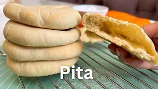 How to make Fluffy Pita bread 🫓