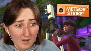 a METEOR almost ended my sims legacy challenge