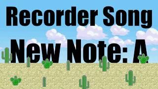 Recorder Hero New Note: A