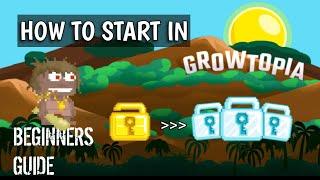 BEGINNERS GUIDE 2024 | HOW TO START IN GROWTOPIA IN FASTEST WAY!