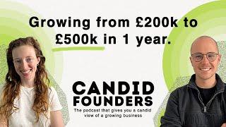 Candid Founders Podcast Ep 1. Growing our e-comm business from £200k to £500k in 1 year.