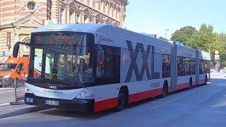 Doppelgelenkbus Hess Lightram Hybrid Hamburger Hochbahn Metrobus Double articulated bus