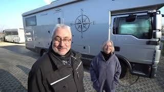 BRAVE HOUSE now SOLD and MOTORHOME 2022 purchased Hubsi (62) and Annette - Phoenix MAN Alkoven