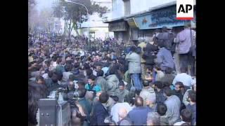 Iran - Khatami attends Friday prayers