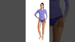 Polo Ralph Lauren Resort Stripes Long Sleeve Rashguard | SwimOutlet.com