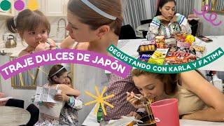 TRAJE DULCES DE JAPÓN PARA PROBAR CON KARLITA Y FÁTIMA  | VLOG