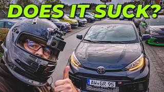 New 2025 GR Yaris AUTOMATIC attacks the Nürburgring Nordschleife