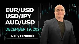 EUR/USD, USD/JPY, AUD/USD Price Forecast Today: Euro, Yen, Dollar Technical Analysis (December 19)