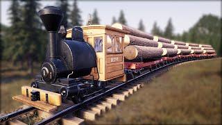 Building a Train Empire in the NEW First Person Sandbox Railroads Online!