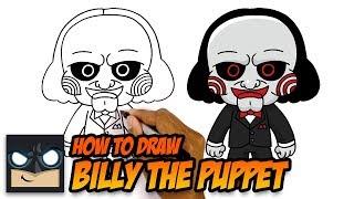 How To Draw Billy The Puppet | Saw