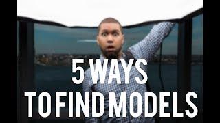 5 ways to find MODELS for YOUR SHOOT!