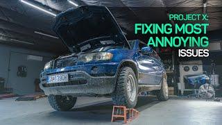 Fixing most annoying issues on my lifted BMW X5