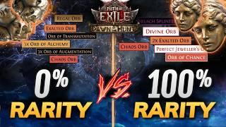 [PoE 2] How Much RARITY YOU NEED - 0% vs 100% Farm Test + Atlas Tree Strategy - Path of Exile 2 0.2
