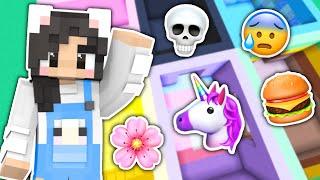 Minecraft BUT Every Room is a Different EMOJI