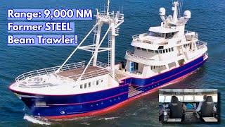 THIS Is The Only TRAWLER SuperYacht Of Its Kind! | M/Y 'Scintilla Maris'