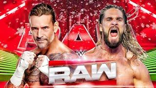 CM Punk vs. Seth Rollins WWE RAW Netflix Extreme Rules Match - GTS vs The Visionary