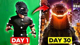 Can I REMAKE the BEST GODZILLA Animation in 30 DAYS?