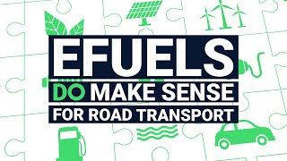 Why eFuels do make sense - also for cars.