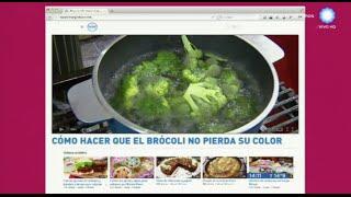 Cómo cocinar el brócoli para que no pierda color