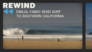 Tropical Storms Emilia and Fabio Send Pumping SoCal Surf!