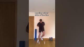 HOP TEST for RUNNERS!! #running #physio #shorts